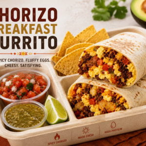 Chorizo Breakfast Burrito Box